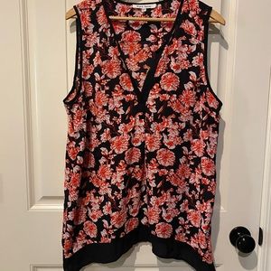 Black Rainn Floral Top - PXL